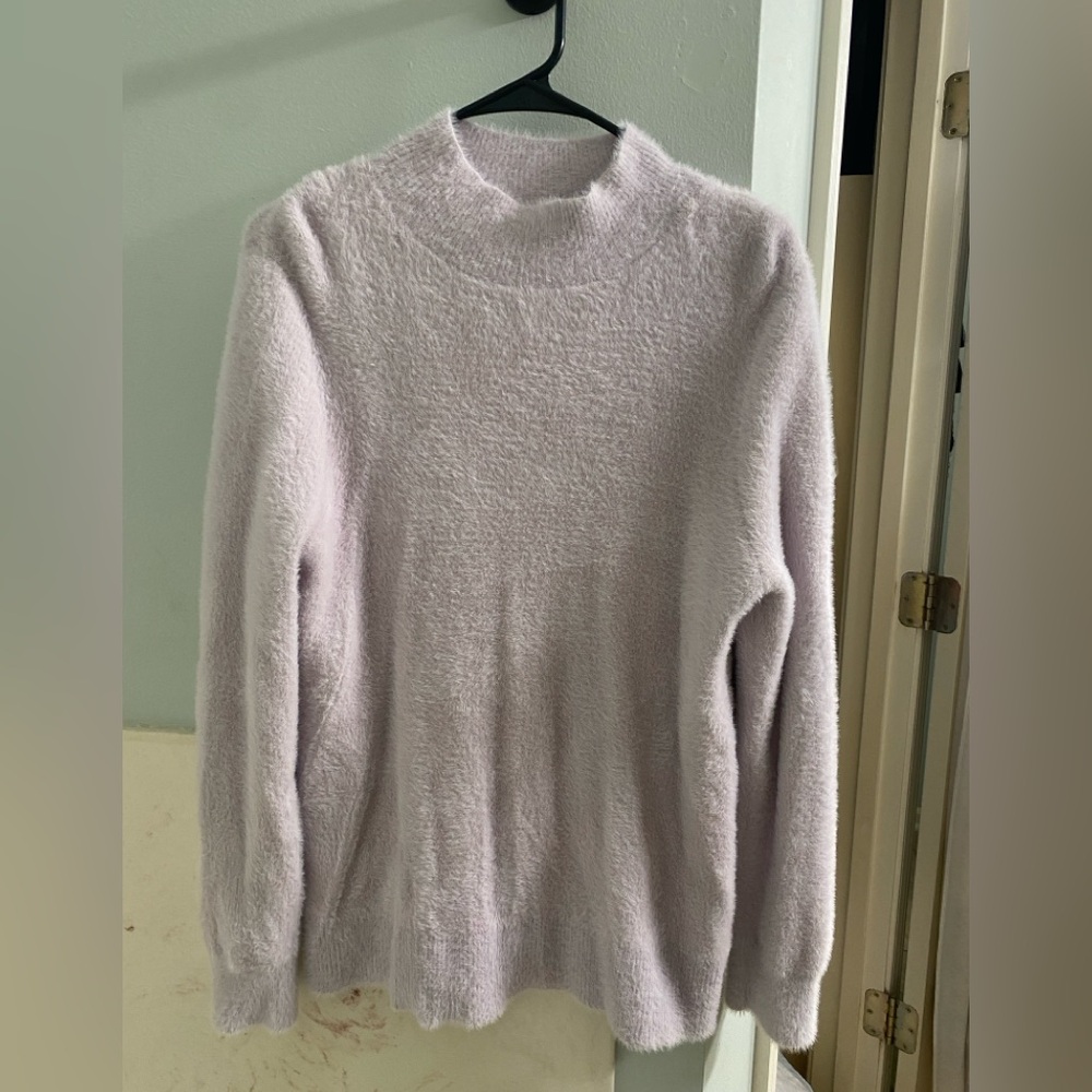 Bailey 44 Soft Lilac Turtleneck Sweater